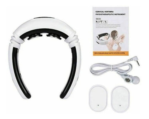 Mack ™ Masajeador De Cuello y Cervical (+ 2 Electrodos)